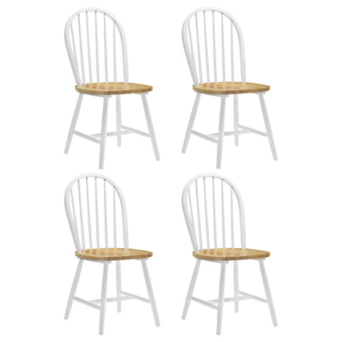 Spindle - Back Side Chairs (Set of 4) - Natural