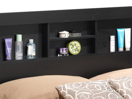 Bed With Transitional Design Stylish