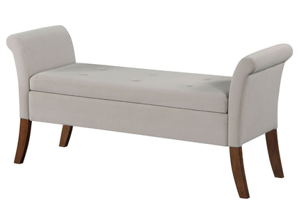 Pasley - Rolled Arm Storage Bench