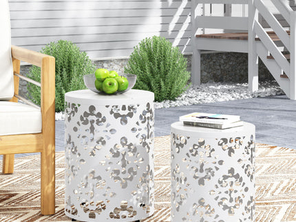 Outdoor Metal Modern Design End Table