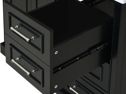 Traditional Bathroom Vanity With Soft Close Doors And Drawers