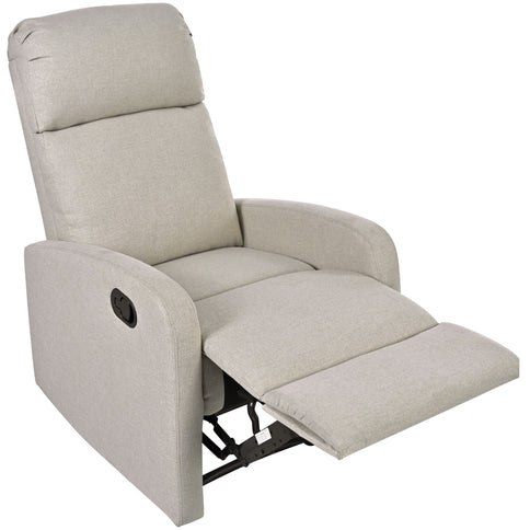 Modern Recliner Manual, Home Theater Chair With Adjustable Backrest