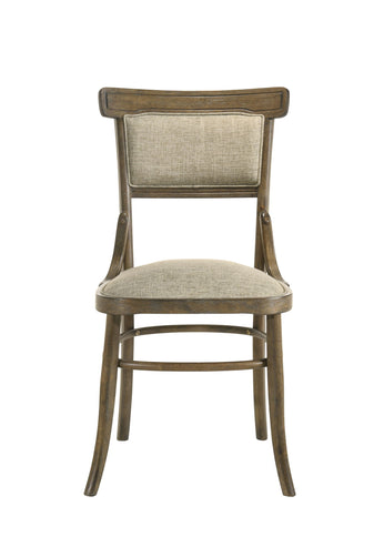 Bistro - Wide Dining Chair With Cushion (Set of 2) - Vintage Walnut