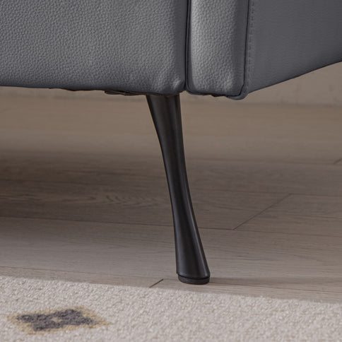 Modern Sectional Technical L-Shaped Sofa Couch With Convertible Ottoman