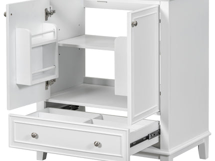 Modern Bathroom Vanity Base Only With Doors And Drawer