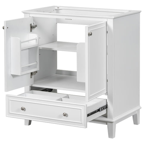 Modern Bathroom Vanity Base Only With Doors And Drawer