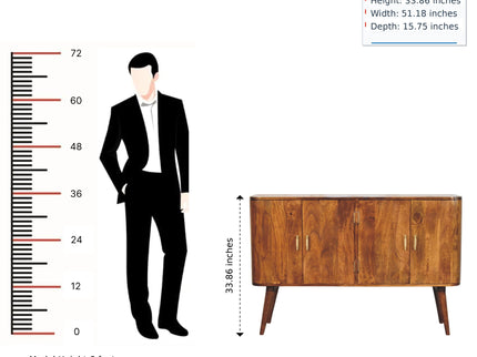 Linden - Sideboard - Beige Brown