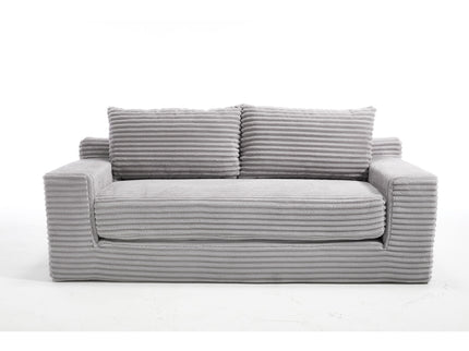 Convertible Loveseat Sofa Bed With Memory Foam & Steel Frame