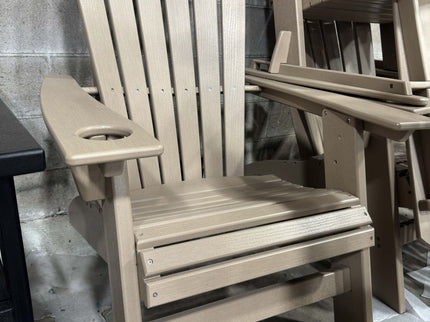 Adirondack Chair Sturdy HDPE Poly Lumber For Poolside, Patio, And Garden Relaxation