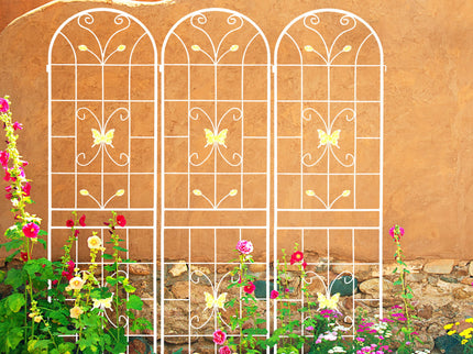 Garden Metal Trellis Rustproof Trellis For Climbing Plants Outdoor Flower Support