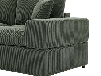 Upholstered Symmetrical Modular Sectional With 6 Seating