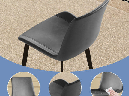 Modern Dining Chairs Ergonomic Design For Kitchen (Set of 4)