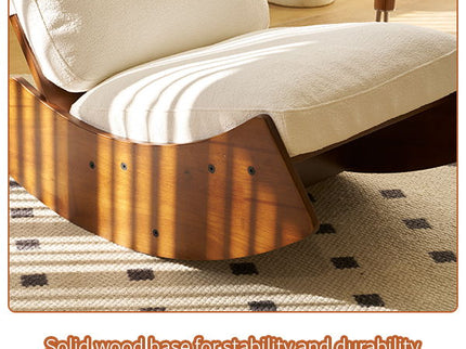Comfortable High-Quality Upholstery Glider Rocking Chair