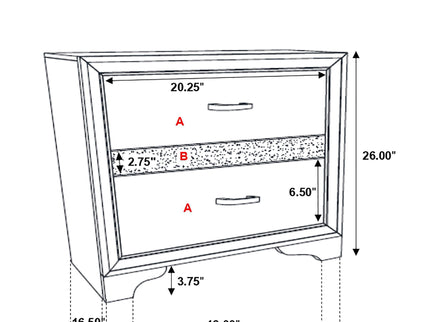 Annie - 4 Piece Bedroom Set