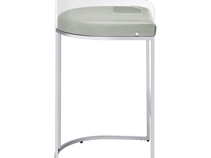 Mello - Upholstered Bar Chair (Set of 2) - Gray