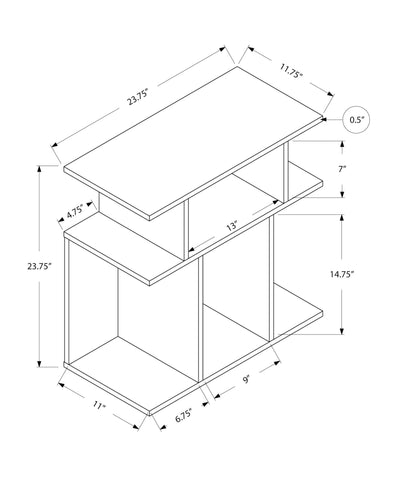 Accent Table, Side Contemporary Design