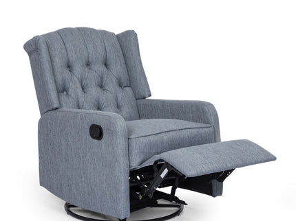 Classic Design, Manual Recliner Chair With 360 Degree Swivel