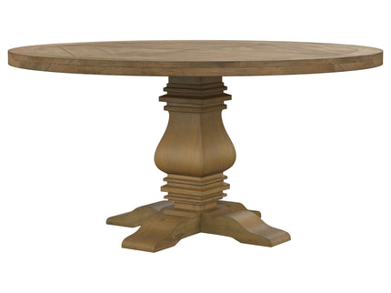 Rhea - Round Dining Table - Rustic