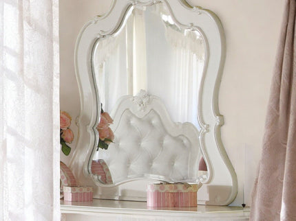 Edalene - Mirror - Pearl White