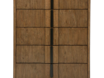 Moraga - 5 Drawer Chest Of Drawers - Ash Brown