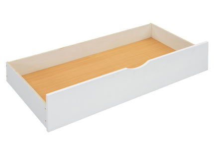 Storage Platform Bed, With 2 Big Drawers, Trundle, One Set Of Sockets & USB Ports