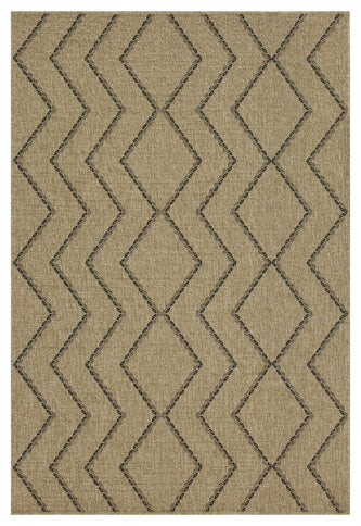 Earth - Indoor / Outdoor Polypropylene Area Rug - Jute /