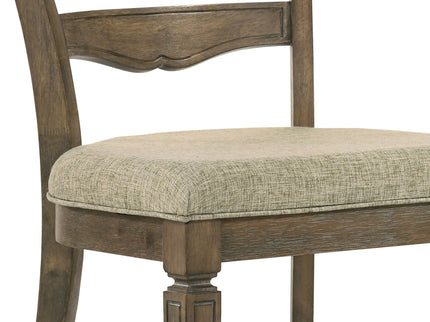 Parfield - 5 Pieces Round Dining Room Set - Light Brown / Oak