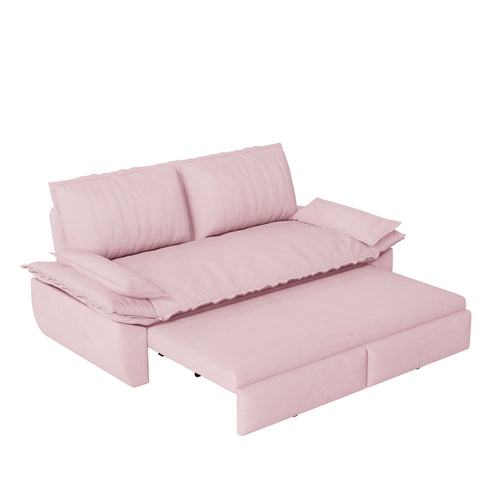 Queen Pull Out Bed, 3 In 1 Convertible Sleeper Sofa