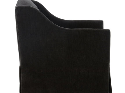 Luisa - Skirted Swivel Accent Chair