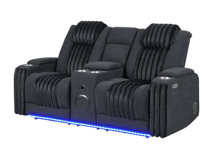 Duran - Power Reclining Loveseat With Power Headrest