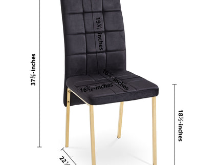 High Back Nordic Dining Chair Modern Chair With Color Legs