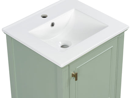 Retro Bathroom Vanity With Sink