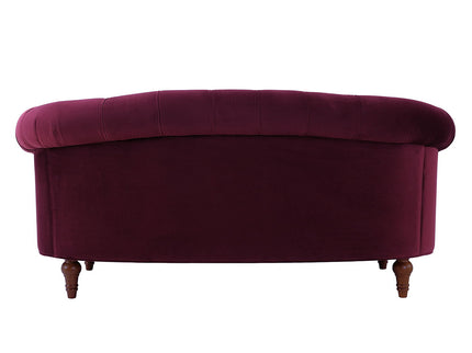 La Rosa - Victorian Chesterfield Loveseat