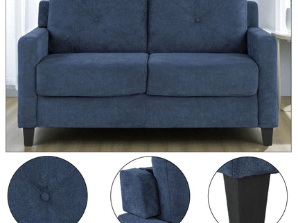 2 Seater Loveseat - Navy
