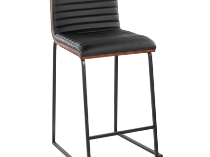 Mason Mara - Contemporary Fixed Height Quality Counter Stool (Set of 2)