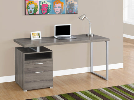 Computer Desk For Home Office, Laptop, Left Right Set - Up, Storage Drawers, Contemporary & Modern