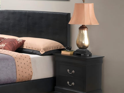 Louis Phillipe - Nightstand - Wood