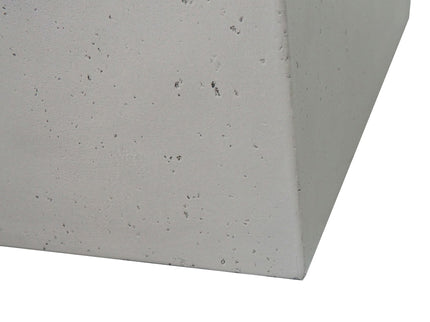 Outdoor Patio Square Gas Burning Concrete Fire Pit 40, 000 Btu