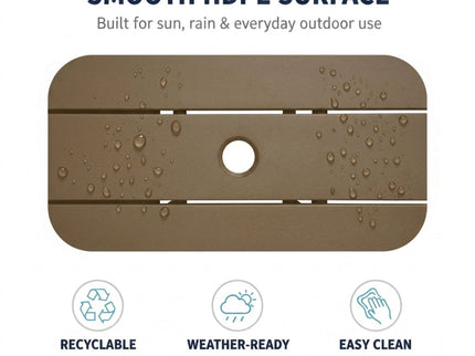Bar-Height Outdoor Patio Table