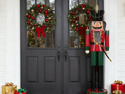 Classic Nutcracker Holiday Decor - Green / Red