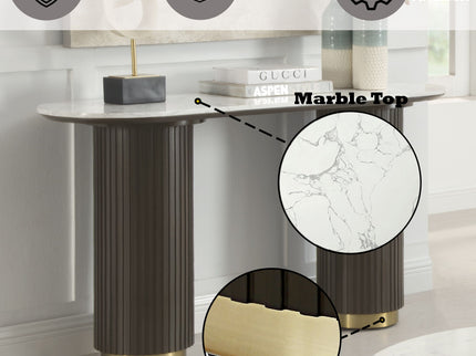 Manilla - Table With Marble Top