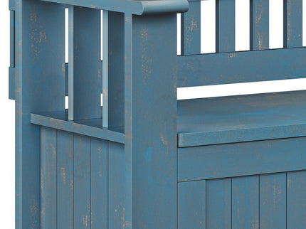 Acadian - Entryway Storage Bench, Handcrafted