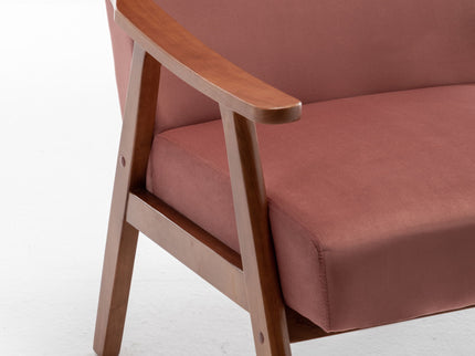 Accent Chair, Classic Mid Century Modern For Extra Seating