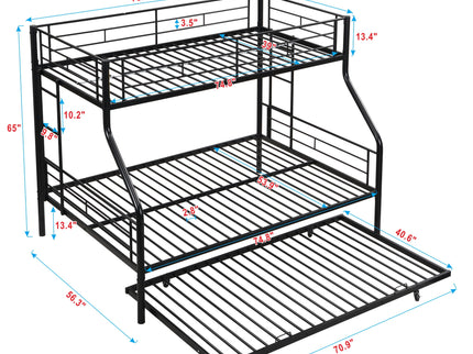 Modern Metal Bunk Bed