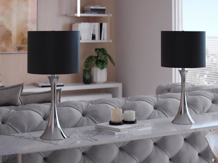 Lenuxe - Contemporary Modern Design Table Lamp (Set of 2)