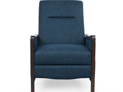 Drury - Contemporary Fabric Upholstered Pushback Recliner