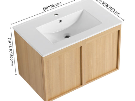 Floating Bathroom Vanity With Sink Combo