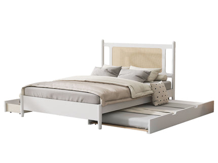 Platform Bed With 2 Big Drawers & Trundle