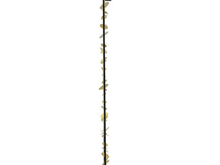 Metal Decorative Wall Art With Frame, Wall Decor For Living Room (Set of 3) - Gold