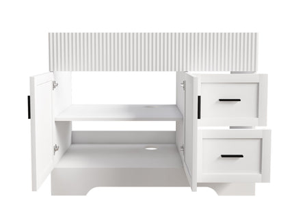 Modern Bathroom Vanity With 2 Drawers